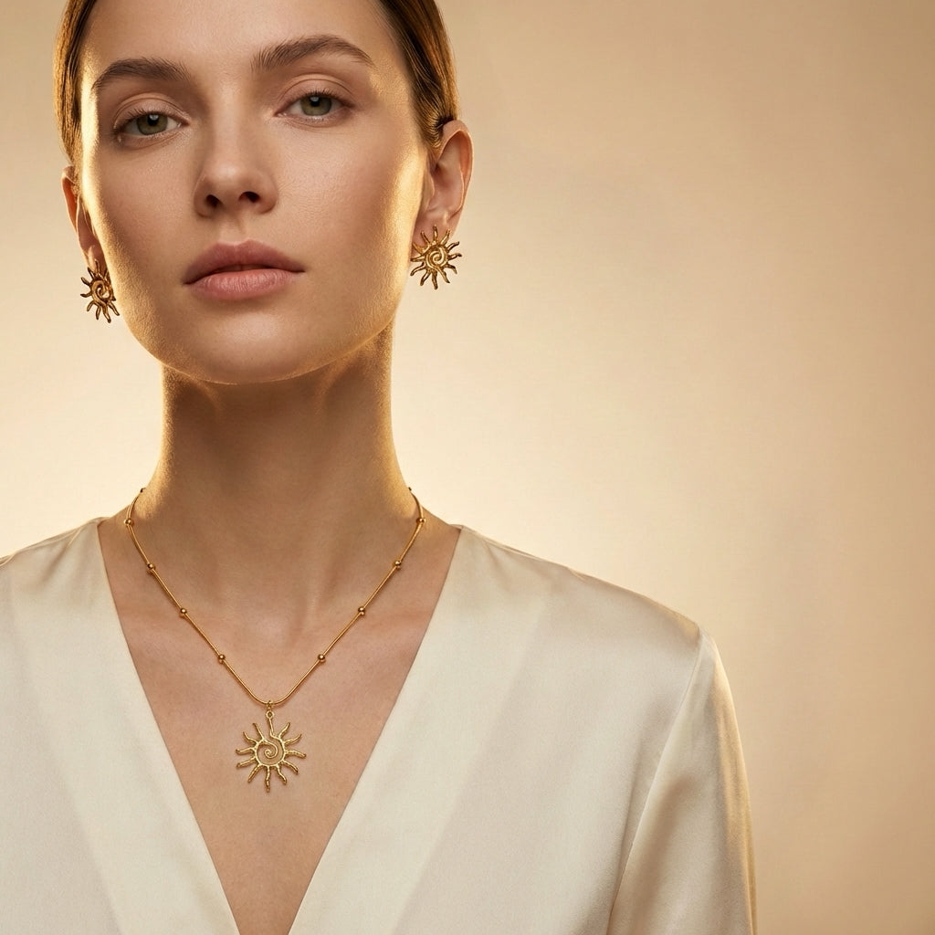 The Luxe Key Sun Spiral Set